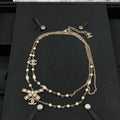 Chanel Bowknot Sweater Chain Necklaces